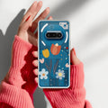 Minimal Flora Transparent Silicon Case For Nothing Phone 3A 5G