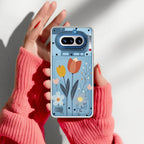 Minimal Flora Transparent Silicon Case For Nothing