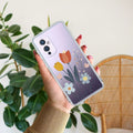 Minimal Flora Anti Yellow Case For OnePlus 9