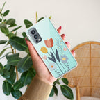 Minimal Flora Anti Yellow Case For OnePlus Nord 2 5G