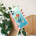 Minimal Flora Transparent Silicon Case For OnePlus Nord CE 2 Lite