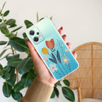 Minimal Flora Transparent Silicon Case For OnePlus Nord CE 2 Lite