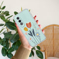 Minimal Flora Transparent Silicon Case For OnePlus Nord CE 4 5G