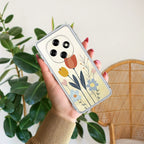 Minimal Flora Anti Yellow Case For Oppo F31 Pro 5G