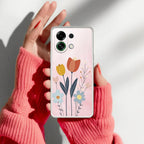 Minimal Flora Anti Yellow Case For OPPO K13 Turbo Pro 5G