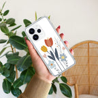 Minimal Flora Anti Yellow Case For Oppo Reno 15 Pro Mini 5G