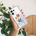 Minimal Flora Anti Yellow Case For Oppo Reno 16C 5G