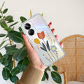 Minimal Flora Anti Yelllow Case For Realme 10 Pro Plus 5G