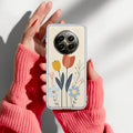 Minimal Flora Transparent Silicon Case For Realme 12 Plus 5G