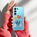 Minimal Flora Anti Yelllow Case For Realme 15X 5G