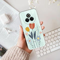 Minimal Flora Anti Yelllow Case For Realme P3 Pro 5G
