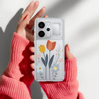 Minimal Flora Anti Yelllow Case For Realme Narzo Power 5G