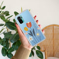 Minimal Flora Transparent Silicon Case For Redmi Note 10 / 10S