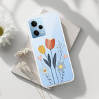 Minimal Flora Transparent Silicon Case For Redmi Note 11 Pro / Redmi Note 11 Pro Plus 5G