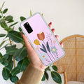 Minimal Flora Transparent Silicon Case For Samsung Galaxy S20 FE