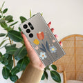 Minimal Flora Anti Yellow Case For Samsung Galaxy S26 Ultra 5G
