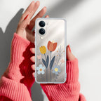Minimal Flora Anti Yellow Case For Vivo T4 Lite 5G