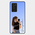 Mobile Girl Glass Case Cover For Iqoo 9 Se 5G