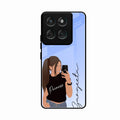 Mobile Girl Glass Case Cover For Motorola Edge 60 Stylus 5G