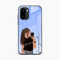Mobile Girl Glass Case Cover For OnePlus 15R 5G