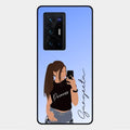 Mobile Girl Glass Case Cover For Vivo X70 Pro Plus 5G