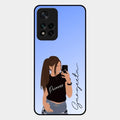 Mobile Girl Glass Case Cover For Xiaomi 11I 5G