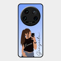Mobile Girl Glass Case Cover For Xiaomi 14 Ultra