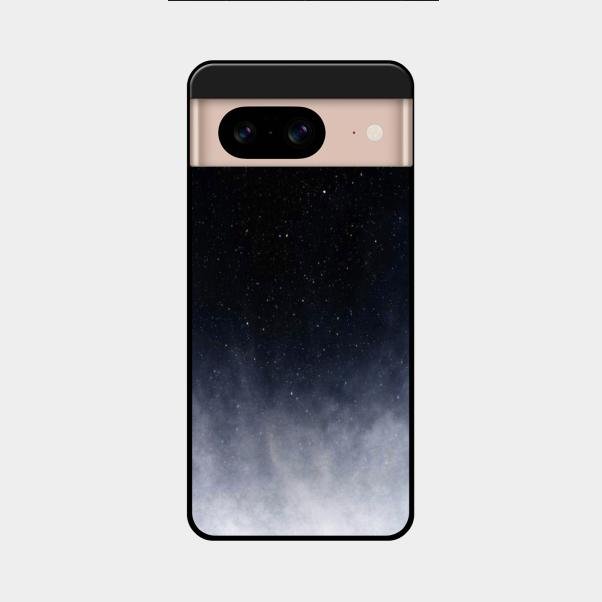 Moon Galaxy Glass Phone Case For Google Pixel 8 5G