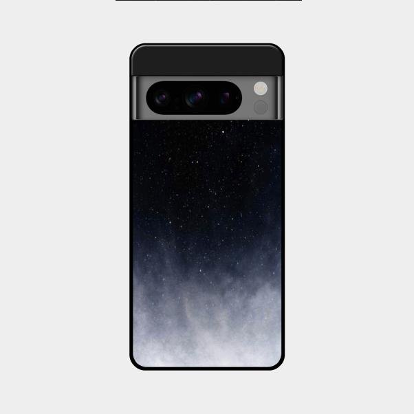 Moon Galaxy Glass Phone Case For Google Pixel 8 Pro 5G