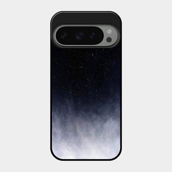 Moon Galaxy Glass Phone Case For Google Pixel 9 Pro 5G