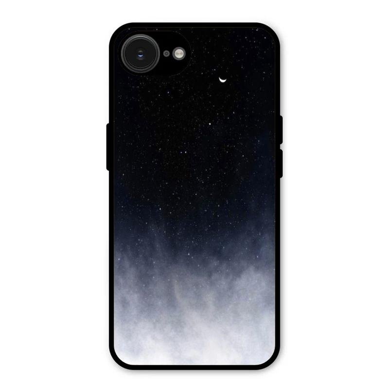 Moon Galaxy Glass Phone Case For iPhone 16e