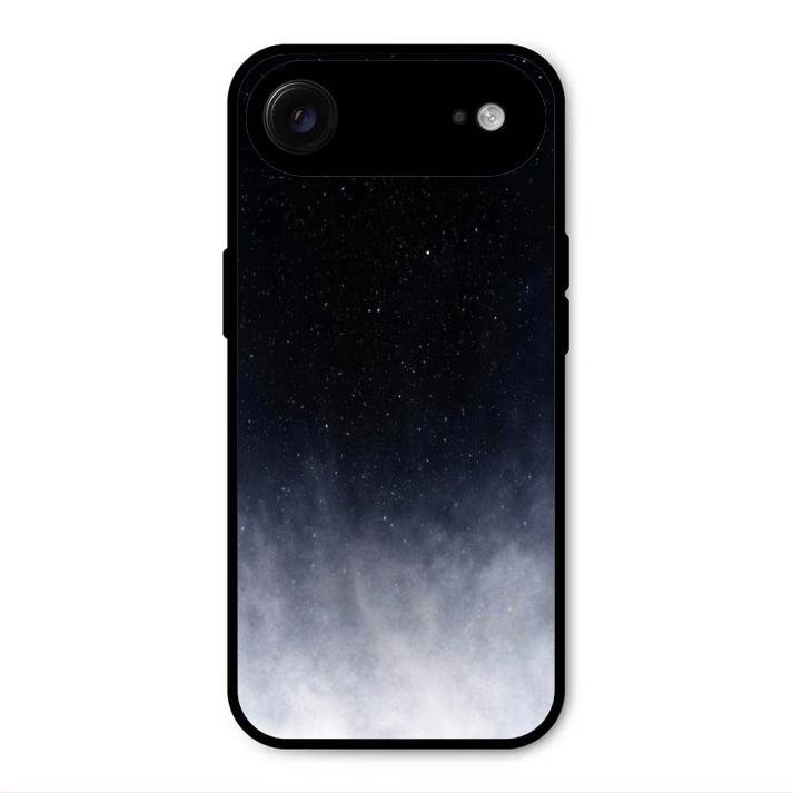 Moon Galaxy Glass Phone Case For iPhone Air