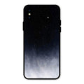 Moon Galaxy Glass Phone Case For iPhone XS