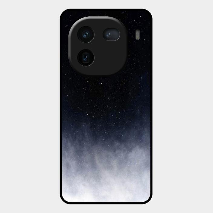 Moon Galaxy Glass Phone Case For Iqoo 12 5G