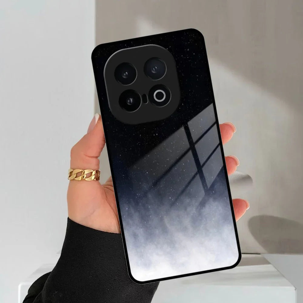 Moon Galaxy Glass Phone Case For iQOO - ShopOnCliQ