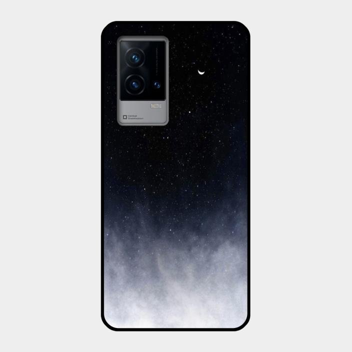 Moon Galaxy Glass Phone Case For Iqoo 9 5G