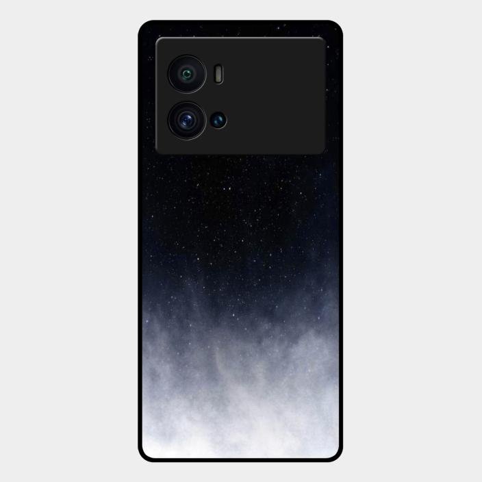Moon Galaxy Glass Phone Case For Iqoo 9 Pro 5G