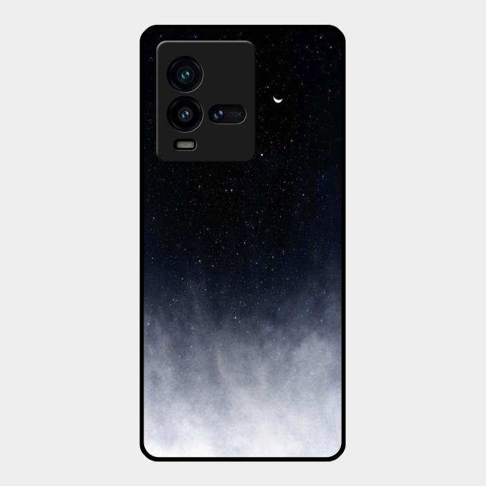 Moon Galaxy Glass Phone Case For Iqoo 9T 5G