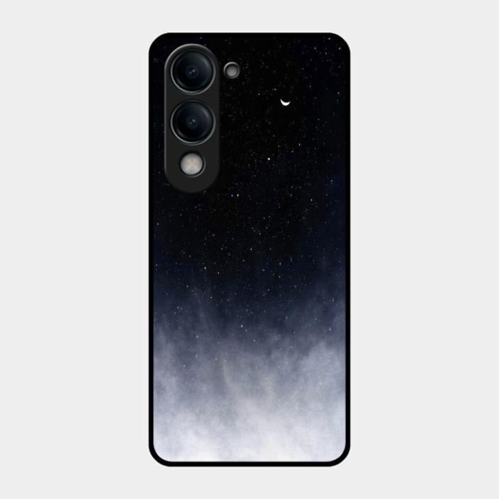 Moon Galaxy Glass Phone Case For Iqoo Z10 Lite