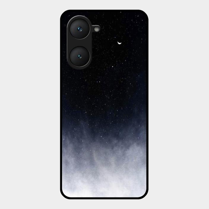 Moon Galaxy Glass Phone Case For Iqoo Z9 Lite 5G
