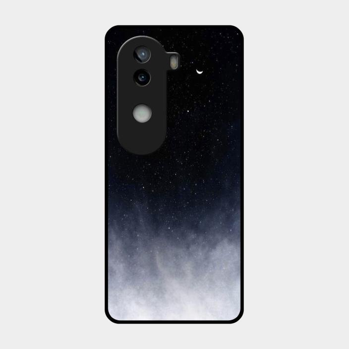 Moon Galaxy Glass Phone Case For Iqoo Z9S 5G
