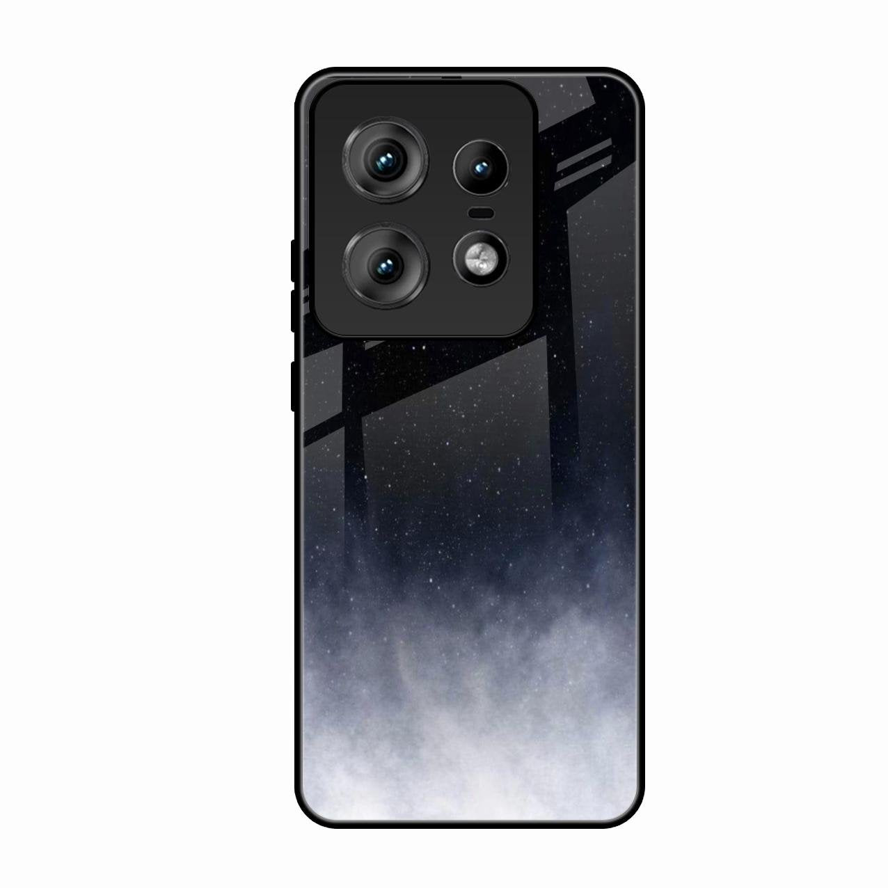 Moon Galaxy Glass Phone Case For Motorola Edge 50 Pro