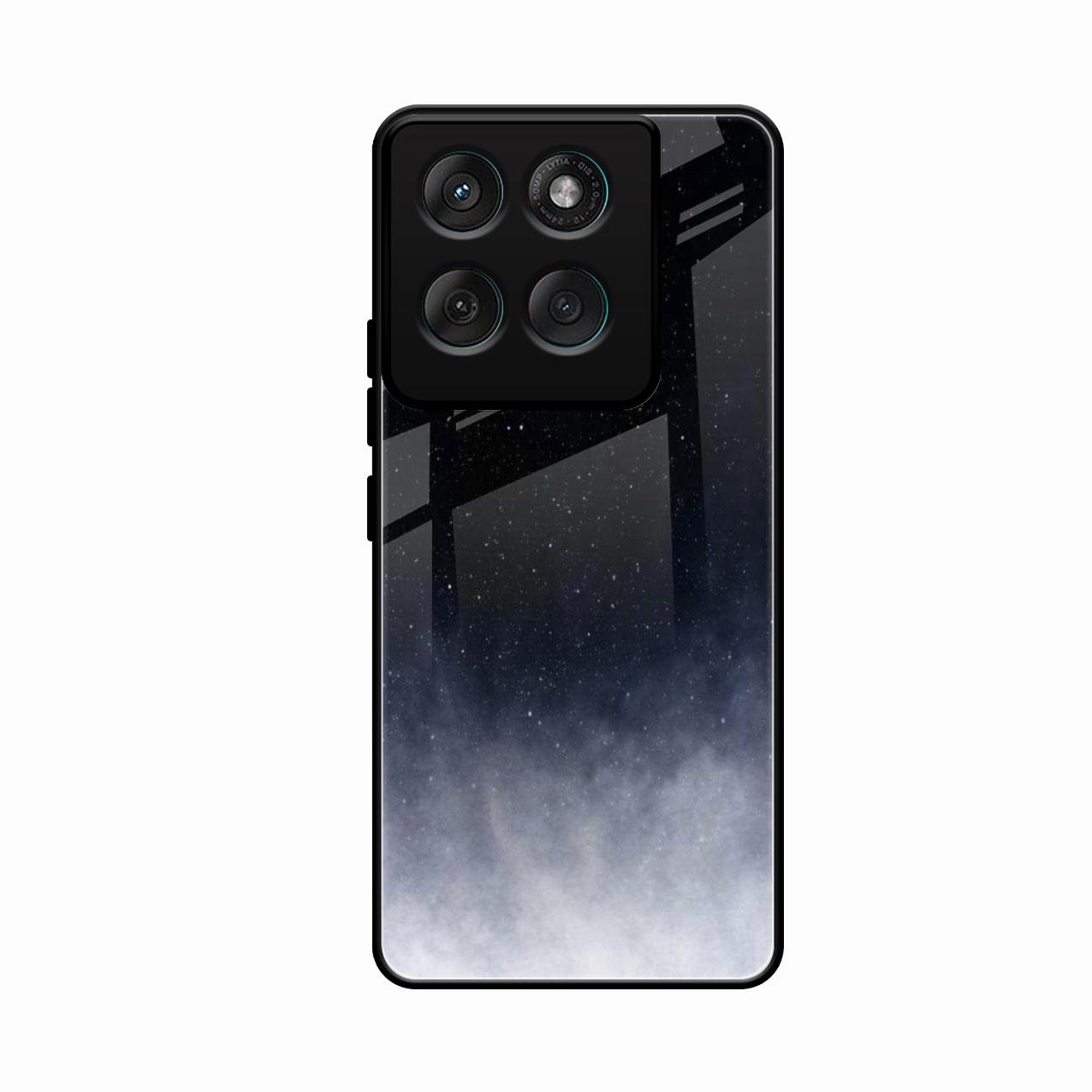 Moon Galaxy Glass Phone Case For Motorola Edge 60 Stylus 5G