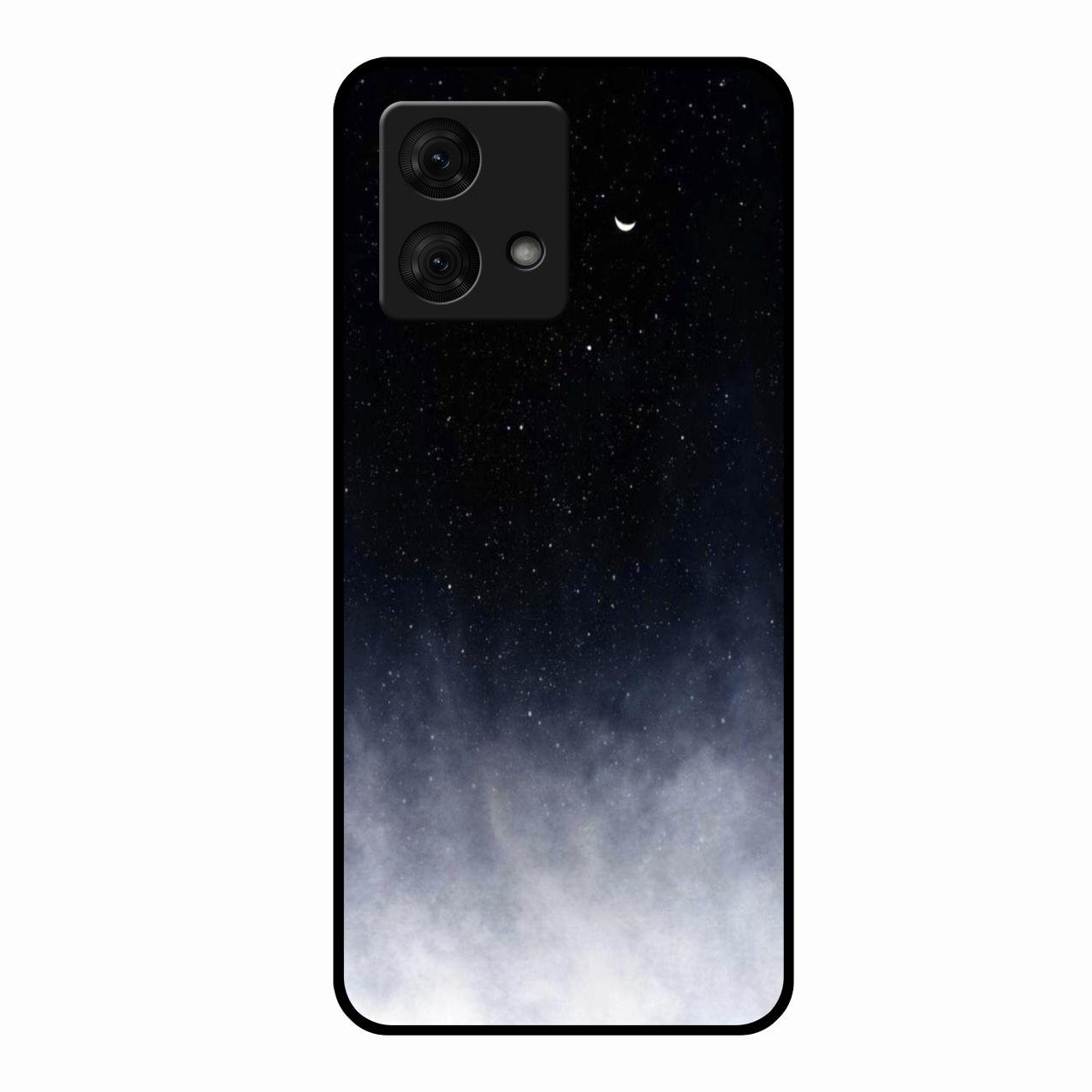 Moon Galaxy Glass Phone Case For Motorola g84 5G