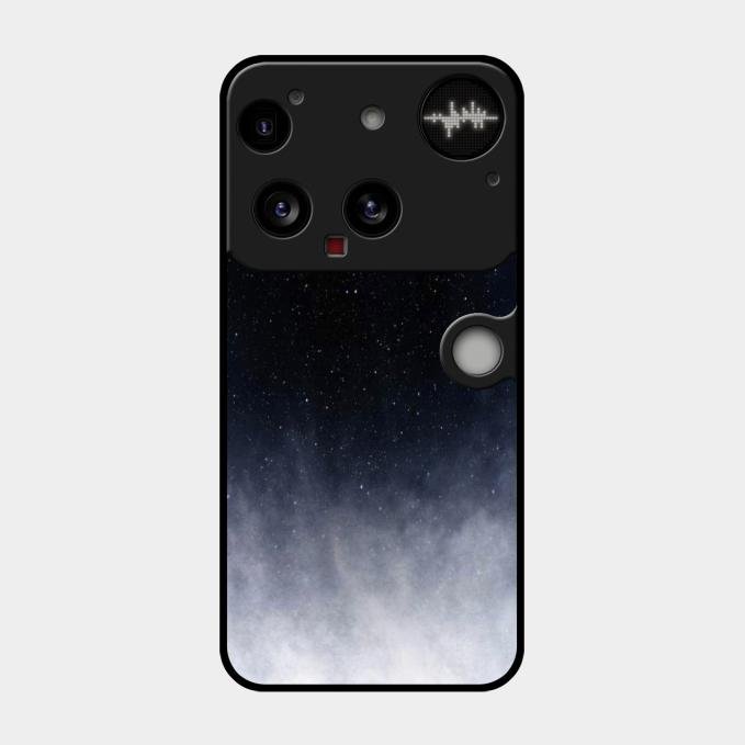 Moon Galaxy Glass Phone Case For Nothing Phone 3 5G