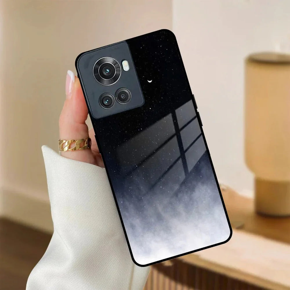 Moon Galaxy Glass Phone Case For OnePlus - ShopOnCliQ
