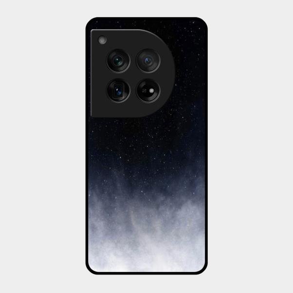 Moon Galaxy Glass Phone Case For Oneplus 12 5G