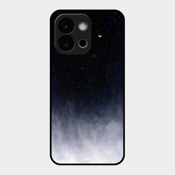 Moon Galaxy Glass Phone Case For Oneplus 13S 5G