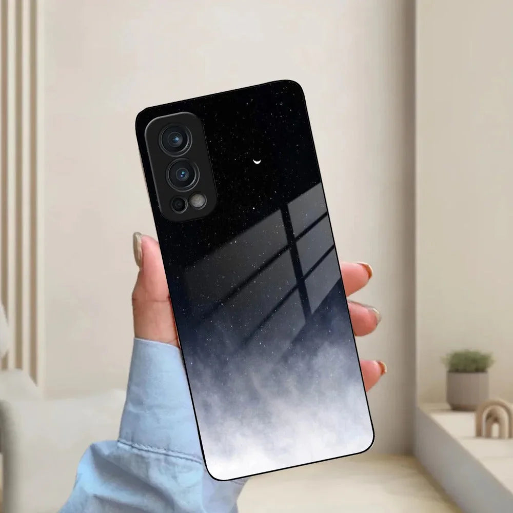 Moon Galaxy Glass Phone Case For OnePlus - ShopOnCliQ