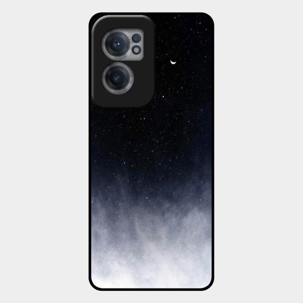 Moon Galaxy Glass Phone Case For Oneplus Nord Ce 2 5G